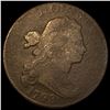 Image 1 : 1798 Large Cent Draped Bust Reverse of 1797 NICELY CIRCULATED