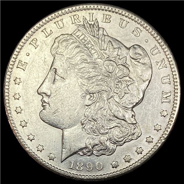 1890-CC Silver Morgan Dollar CLOSELY UNCIRCULATED