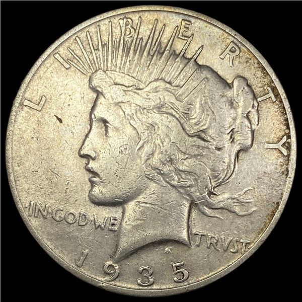 1935 Peace Silver Dollar LIGHTLY CIRCULATED