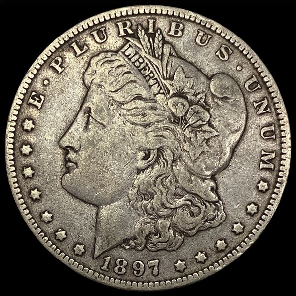 1897-O Silver Morgan Dollar NEARLY UNCIRCULATED