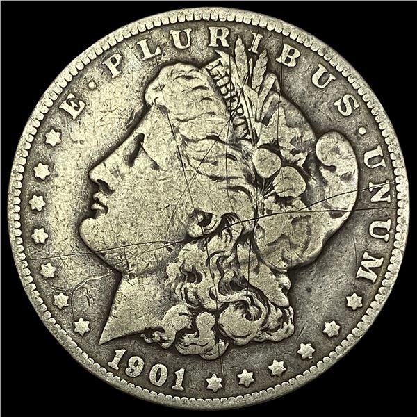 1901 Silver Morgan Dollar LIGHTLY CIRCULATED