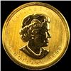 2009 1/10 oz Gold Canadian Maple Leaf $5 SUPERB GEM BU