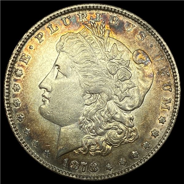 1878 Silver Morgan Dollar CLOSELY UNCIRCULATED