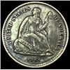 1861-O Silver Half Dime NEARLY UNCIRCULATED
