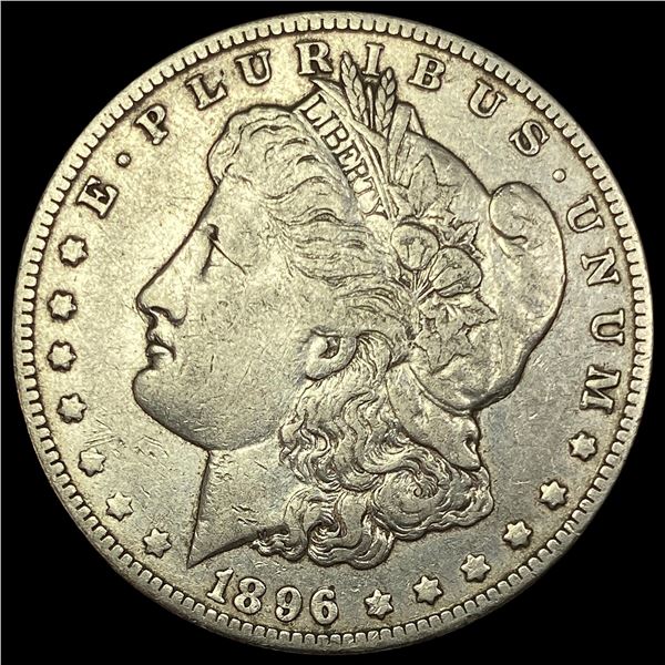 1896-O Silver Morgan Dollar NEARLY UNCIRCULATED