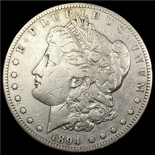 1894-S Silver Morgan Dollar LIGHTLY CIRCULATED