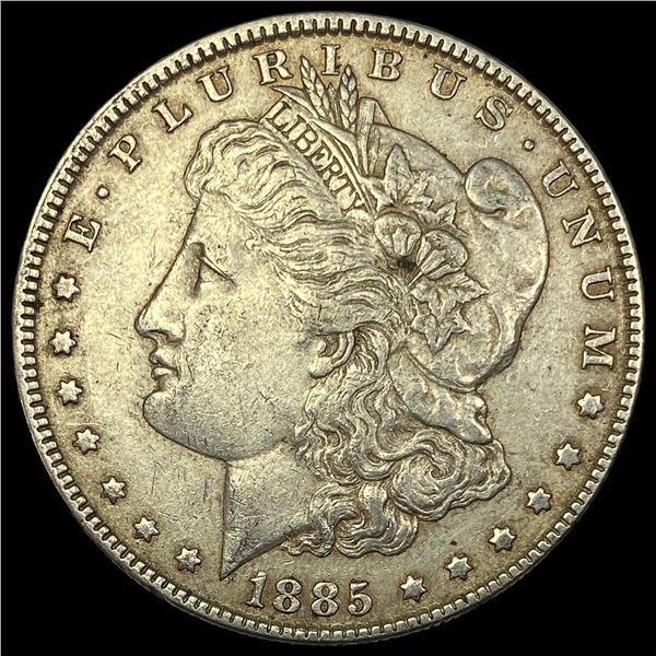 1885 Silver Morgan Dollar CLOSELY UNCIRCULATED
