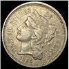 Image 1 : 1865 Nickel Three-Cent Piece CLOSELY UNCIRCULATED