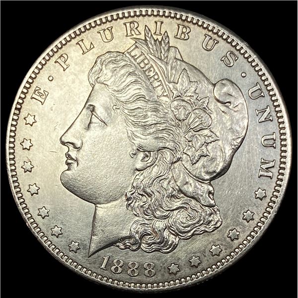 1888-S Silver Morgan Dollar CLOSELY UNCIRCULATED