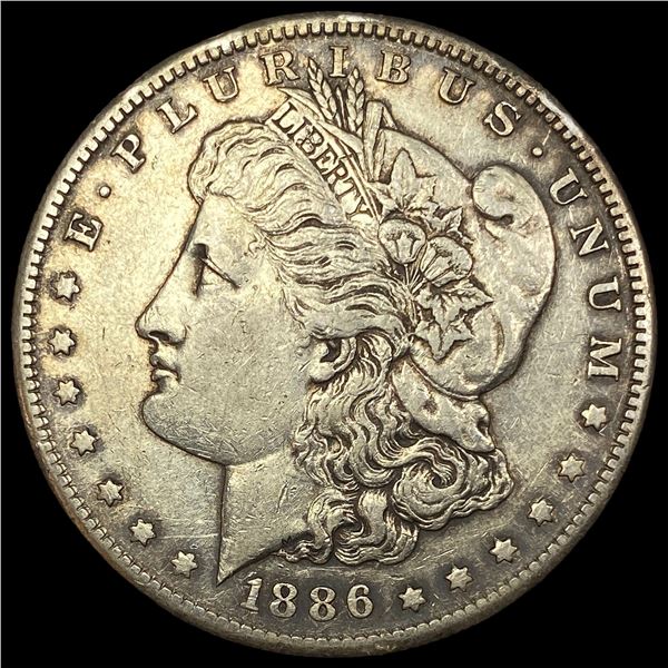 1886-S Silver Morgan Dollar NEARLY UNCIRCULATED