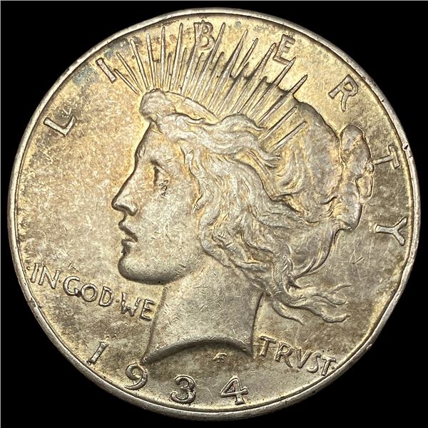 1934-S Silver Peace Dollar CLOSELY UNCIRCULATED