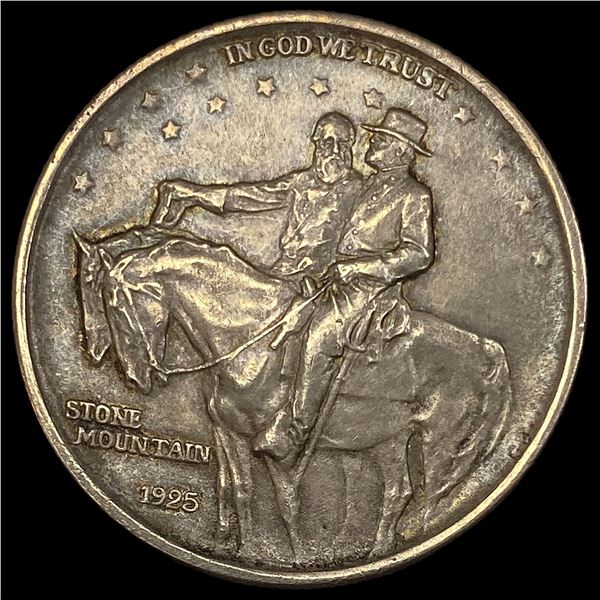 1925 Silver Stone Mountain Half Dollar UNCIRCULATED