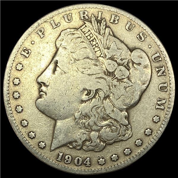 1904-S Silver Morgan Dollar NICELY CIRCULATED