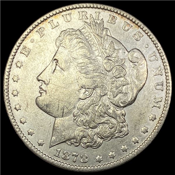 1878 Silver Morgan Dollar CLOSELY UNCIRCULATED