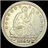 Image 1 : 1854 Arrows Seated Liberty Quarter CHOICE AU
