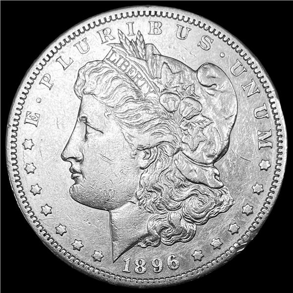 1896-S Silver Morgan Dollar NEARLY UNCIRCULATED