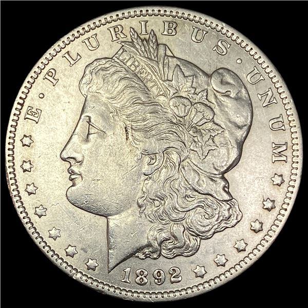 1892-O Silver Morgan Dollar CLOSELY UNCIRCULATED