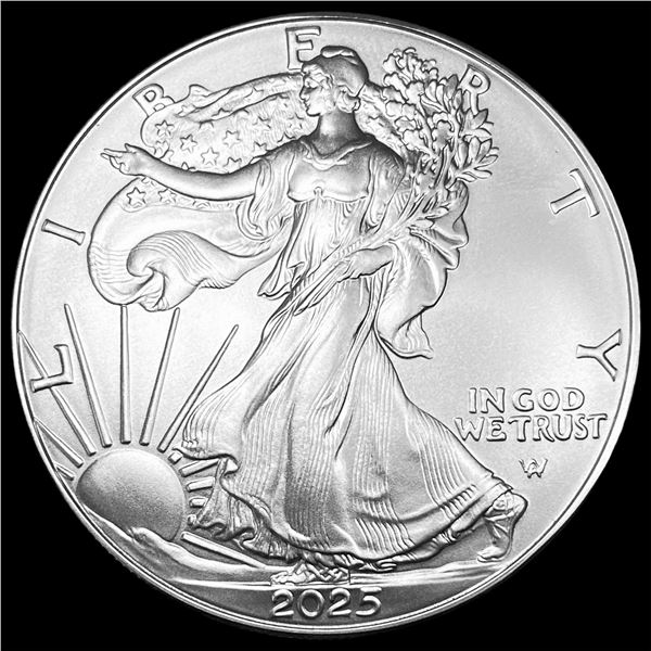2025-W Silver American Eagle $1 SUPERB GEM BU