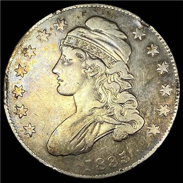 1835 Capped Bust Silver Half Dollar NEARLY UNCIRCULATED