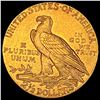Image 2 : 1913 Indian Head Gold $2.50 Quarter Eagle UNCIRCULATED