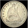 Image 1 : 1860-O Silver Seated Liberty Quarter CLOSELY UNCIRCULATED
