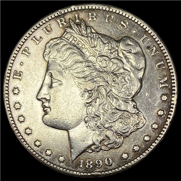 1890-CC Morgan Silver Dollar HIGH GRADE