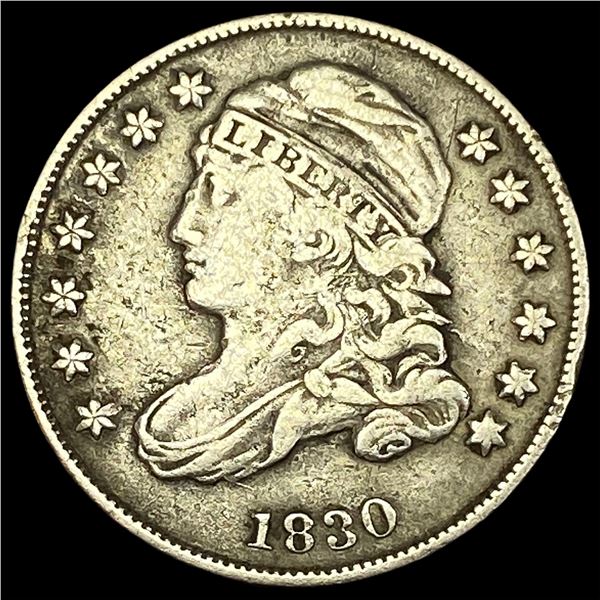 1830 Capped Bust Dime LIGHTLY CIRCULATED