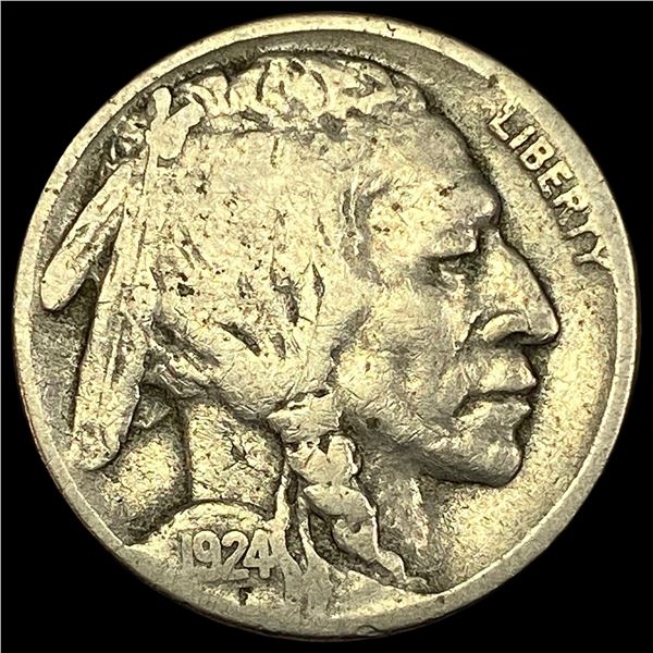 1924-S Buffalo Nickel LIGHTLY CIRCULATED
