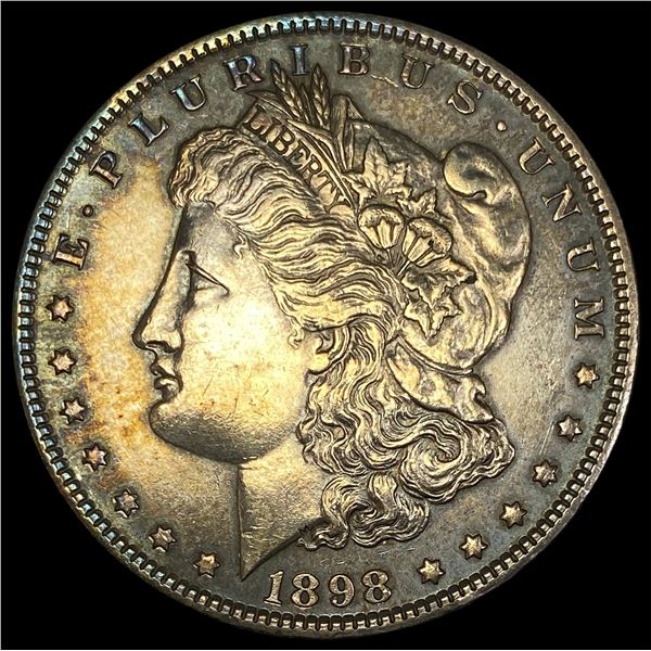1898 Silver Morgan Dollar CLOSELY UNCIRCULATED