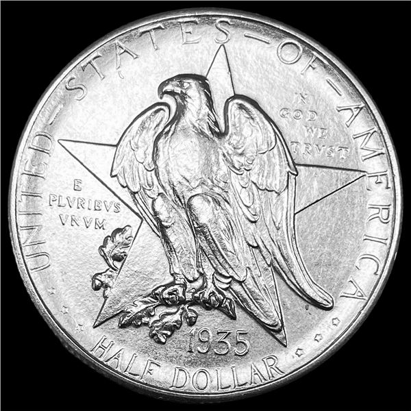 1935-S Silver Texas Independence Half Dollar CHOICE BU