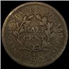 Image 2 : 1806 Copper Half Cent NICELY CIRCULATED