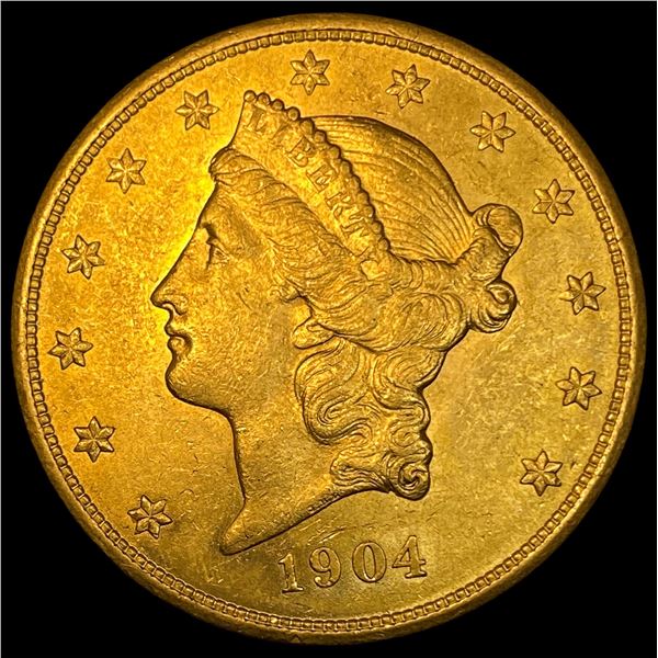1904 Liberty Head $20 Double Eagle UNCIRCULATED