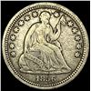 1856 Seated Liberty Silver Half Dime LIGHTLY CIRCULATED
