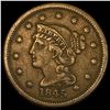1845 Braided Hair Large Cent NEARLY UNCIRCULATED