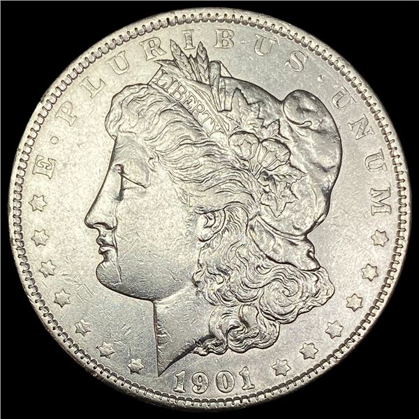 1901 Morgan Silver Dollar CLOSELY UNCIRCULATED