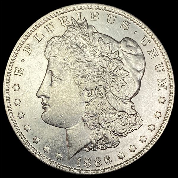 1886-O Silver Morgan Dollar CLOSELY UNCIRCULATED
