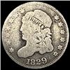 1829 Capped Bust Silver Half Dime NICELY CIRCULATED