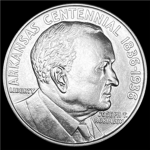 1936 Silver Arkansas Centennial Half Dollar UNCIRCULATED