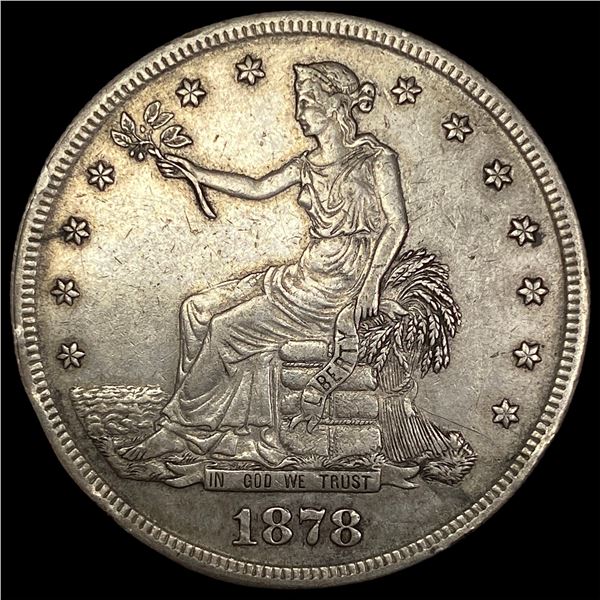 1878-S Silver Trade Dollar LIGHTLY CIRCULATED