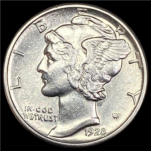 1928-S Silver Mercury Dime UNCIRCULATED