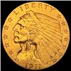 1911 Indian Head Gold $2.50 Quarter Eagle CLOSELY UNCIRCULATED