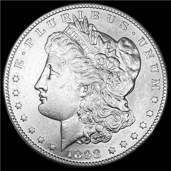 1898-S Silver Morgan Dollar CLOSELY UNCIRCULATED