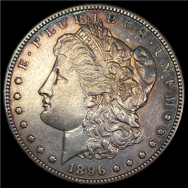1896 Silver Morgan Dollar CLOSELY UNCIRCULATED