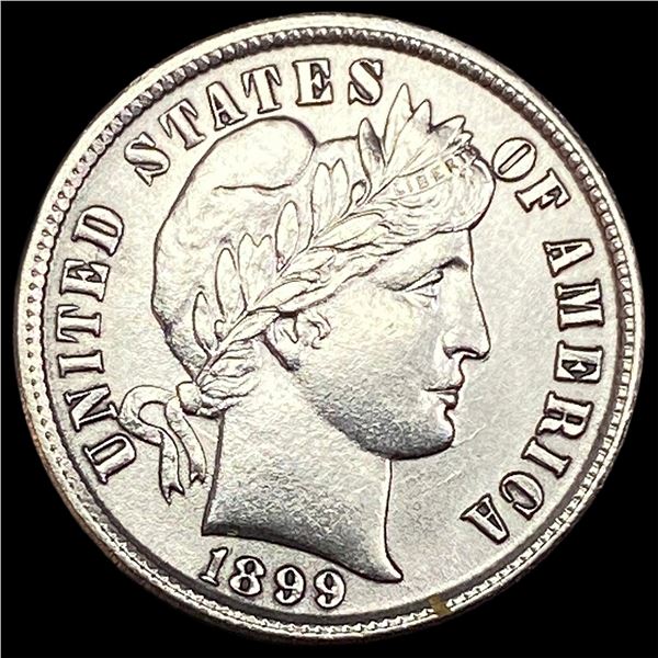 1899 Silver Barber Dime CLOSELY UNCIRCULATED