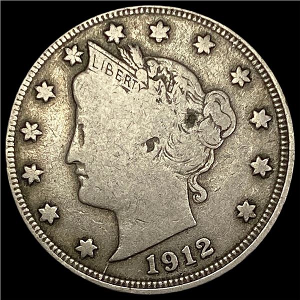 1912-D Liberty Head Nickel NICELY CIRCULATED