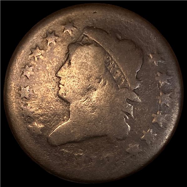 1820 Coronet Head Large Cent NICELY CIRCULATED