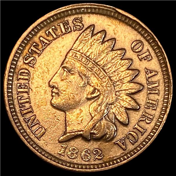 1862 Indian Head Cent CLOSELY UNCIRCULATED