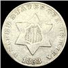 Image 1 : 1853 Silver Three-Cent Piece LIGHTLY CIRCULATED