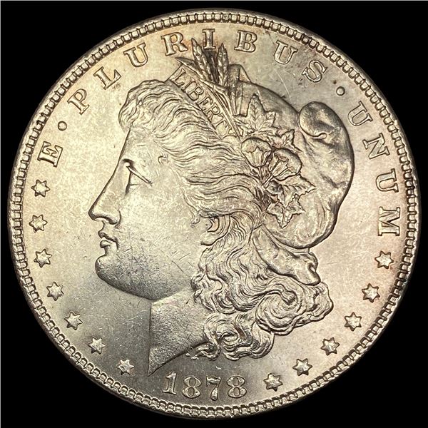 1878-S Silver Morgan Dollar CHOICE AU