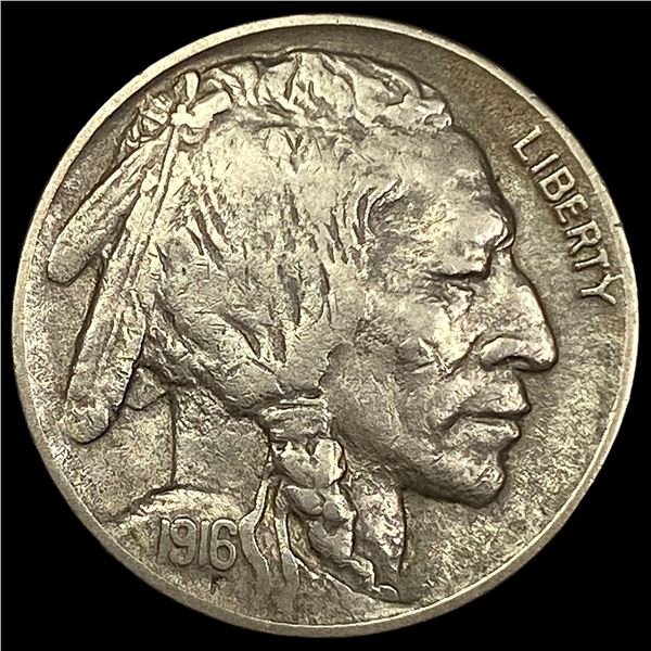 1916-D Buffalo Nickel NEARLY UNCIRCULATED